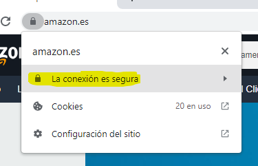 La conexión es segura